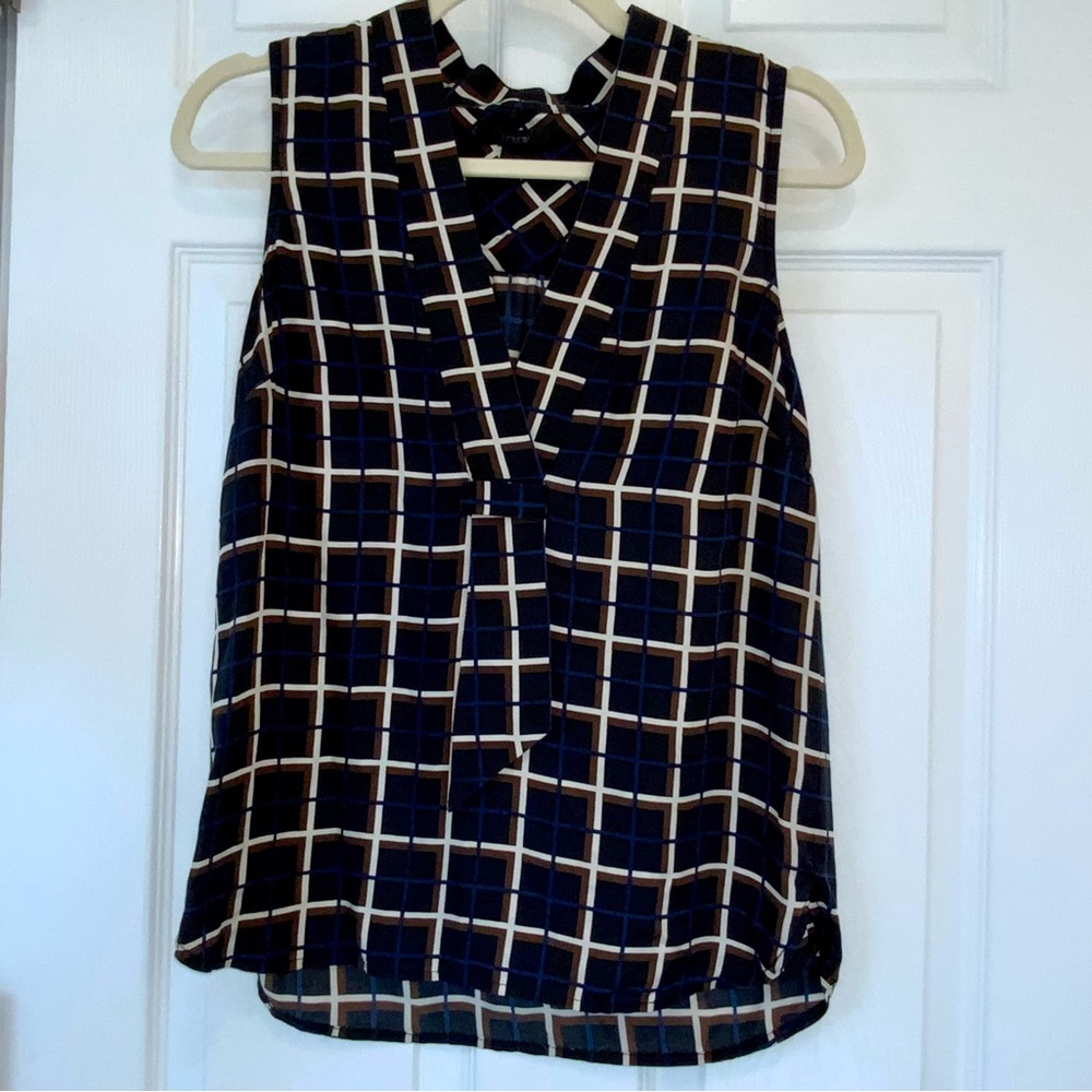 JCREW Sleeveless tailored top - Size 0